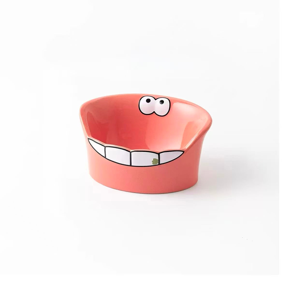 Fun Ceramic Cartoon Pet Bowl