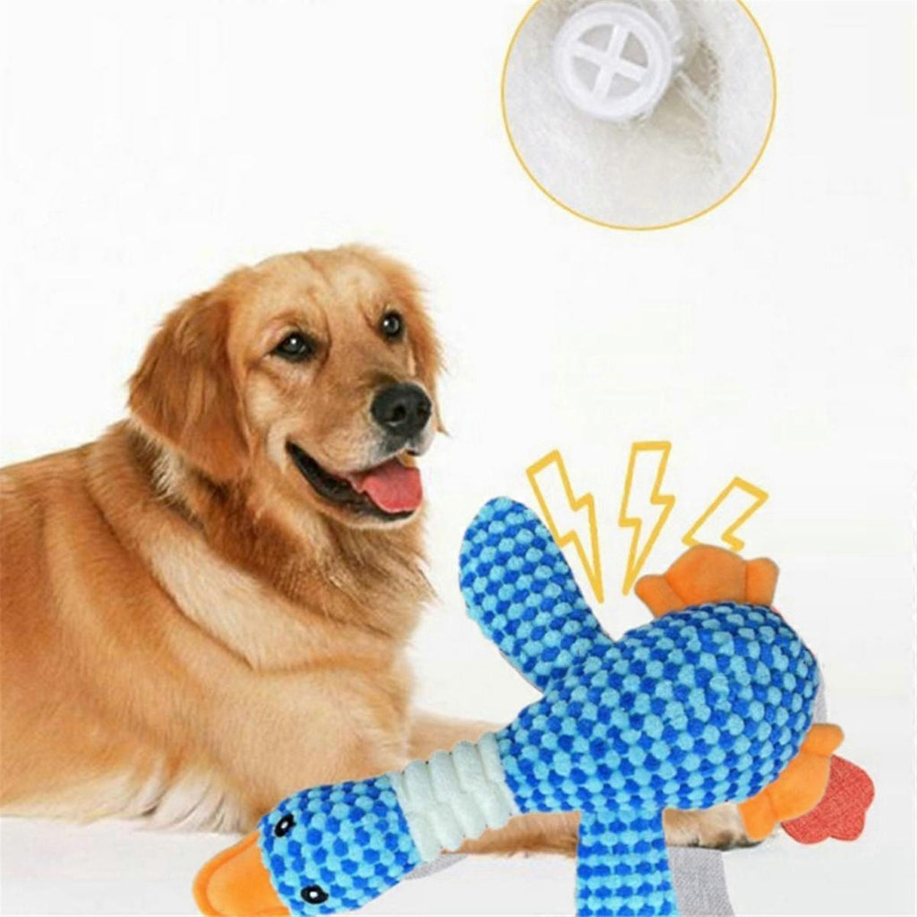Wild Groose Plush Squeaky Dog Toy