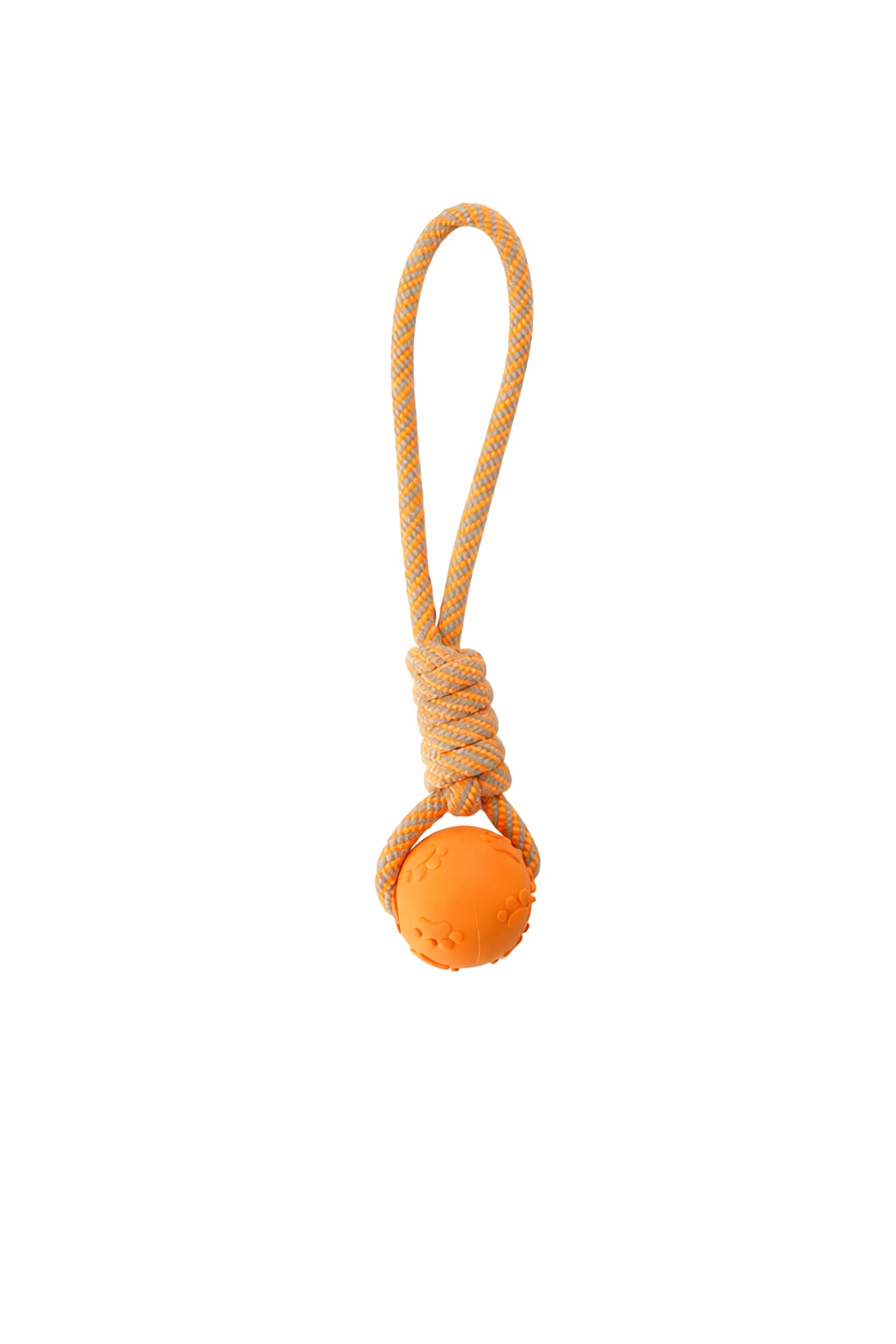 Interactive Rope Ball With Loop Toy For Dogs