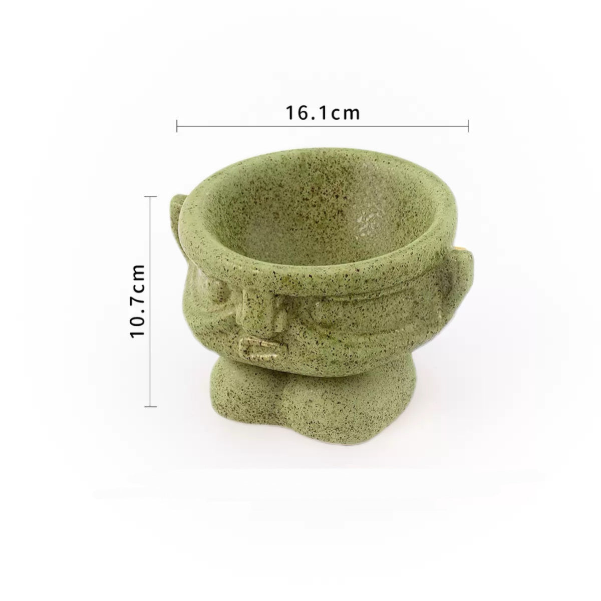 Sanxingdui-Inspired Ceramic Pet Bowl