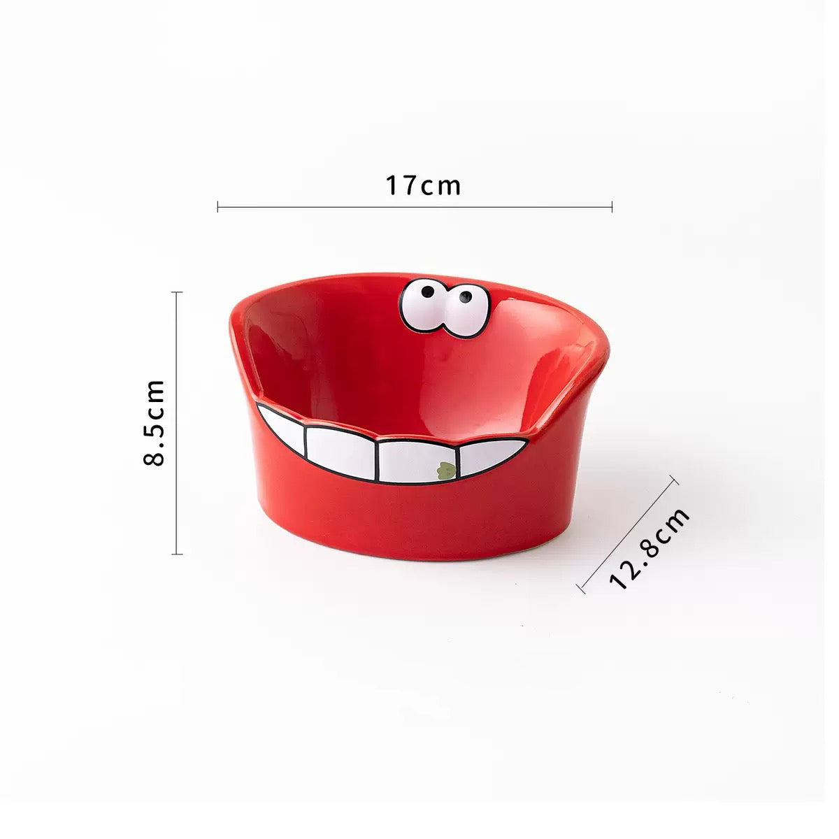 Fun Ceramic Cartoon Pet Bowl