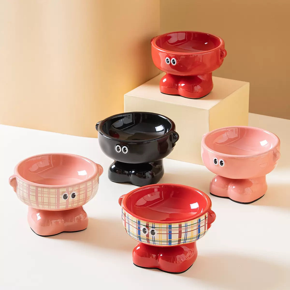 Little Monster Ceramic Pet Bowl