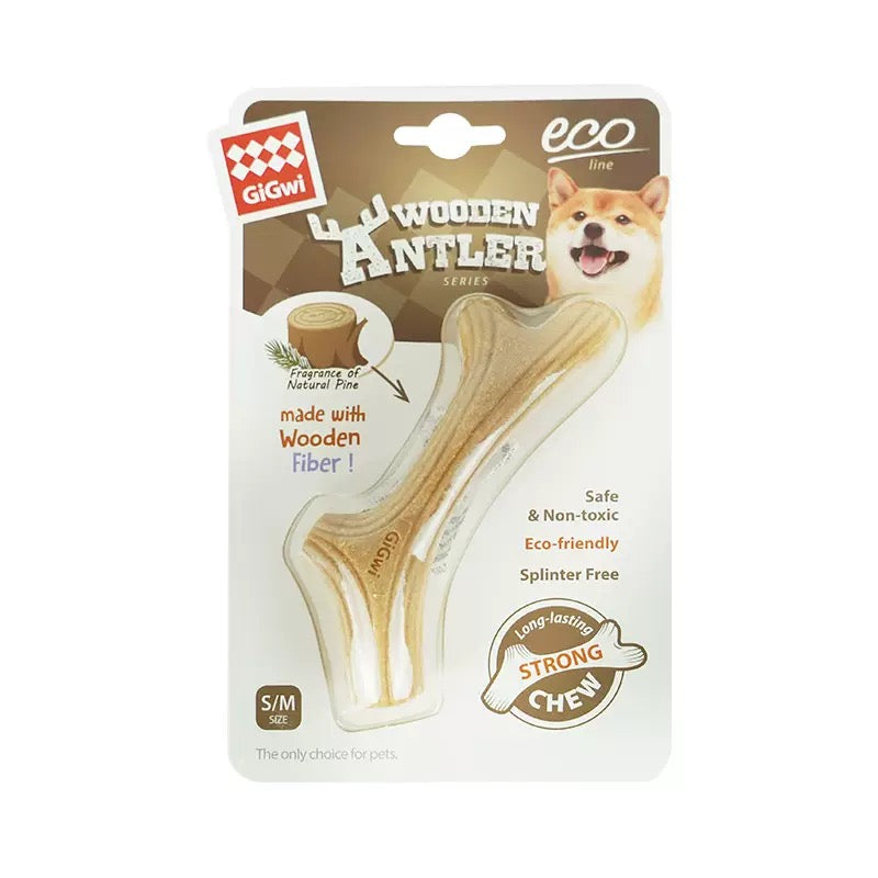 GiGwi Wooden Antler Chew Toy