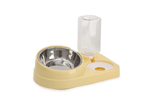 2-in-1 Bowl with Automatic Water Dispenser