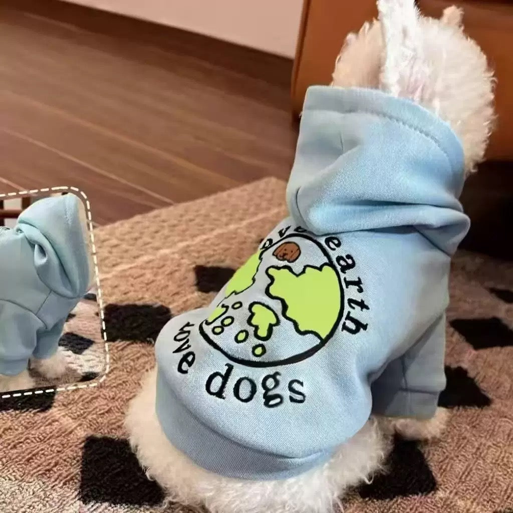 Love Earth Pet Hoodie
