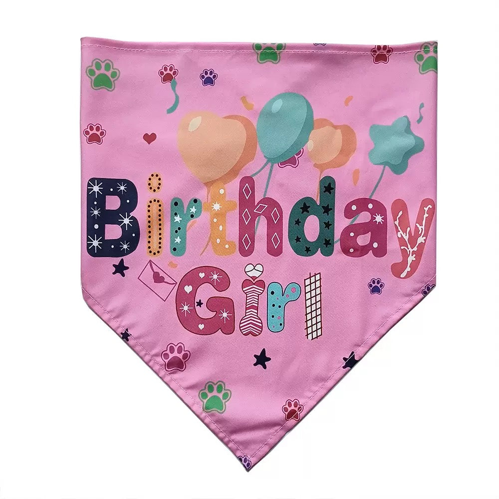 Pet Birthday Party Decoration Set