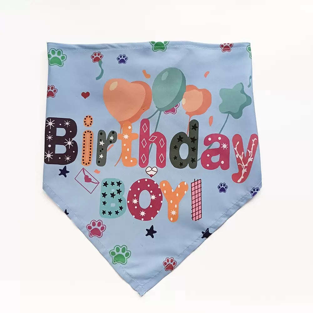 Pet Birthday Party Decoration Set