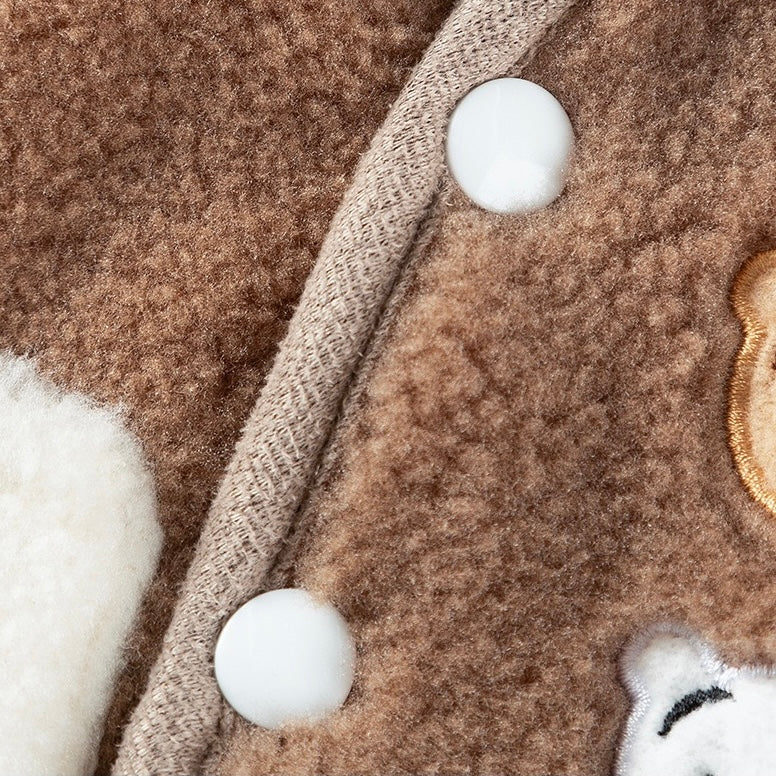 Three-bear Designed Dog Vest