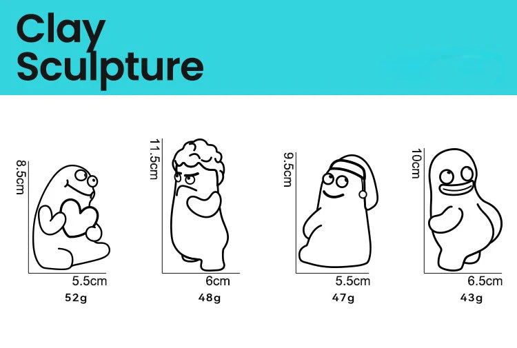 QMonster Clay Sculpture Series – Latex Squeaky Toy