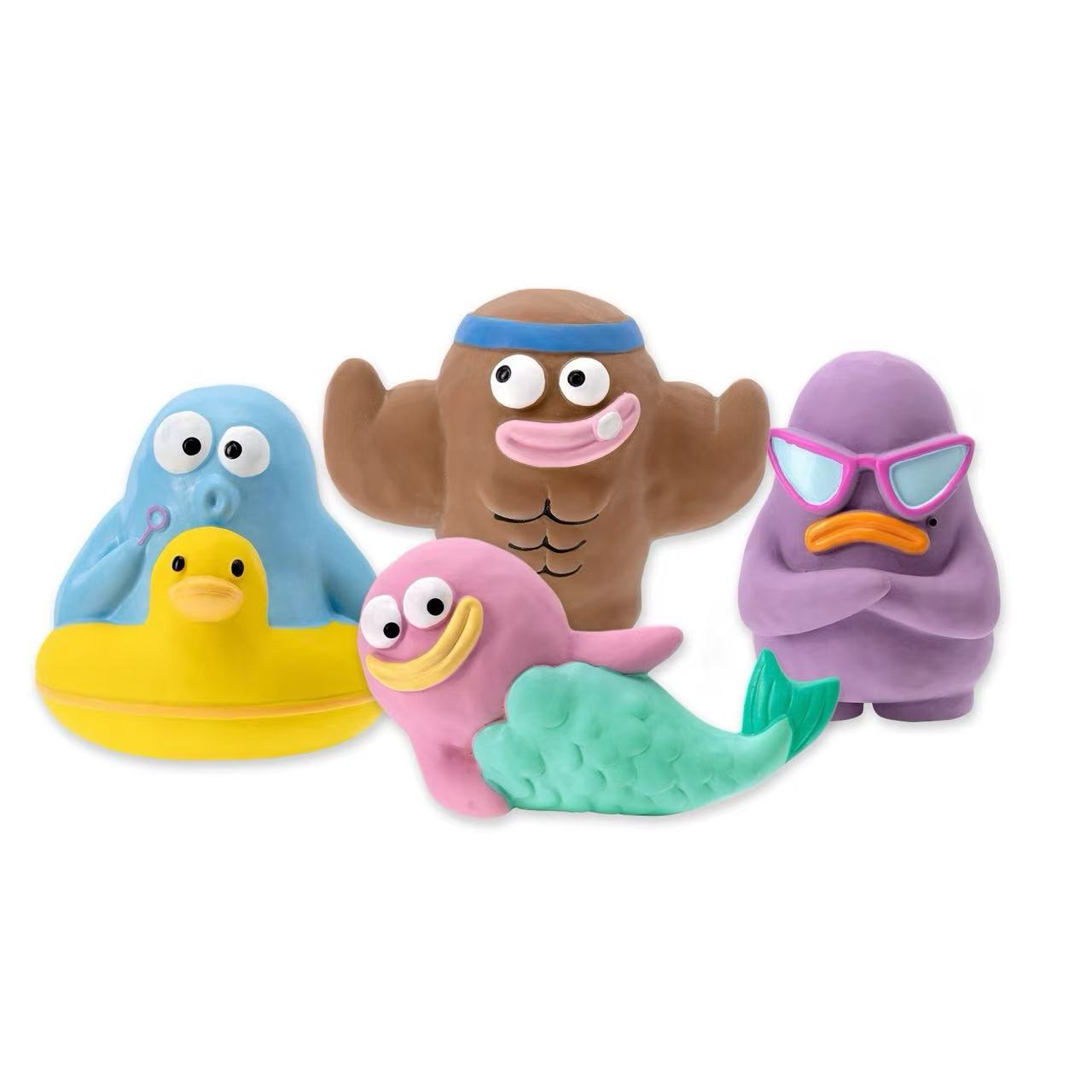 QMonster Clay Sculpture Series – Latex Squeaky Toy